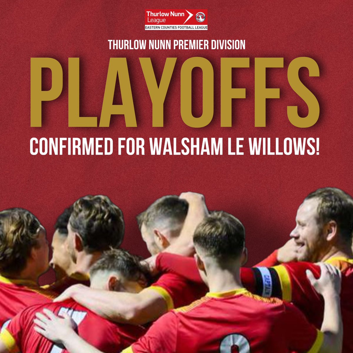 𝓟𝓵𝓪𝔂 𝓸𝓯𝓯𝓼 𝓬𝓸𝓷𝓯𝓲𝓻𝓶𝓮𝓭!

After the victory for Fakenham and the draw for Mulbarton, with Ely being awarded 3 points earlier in the season as their opponents couldn’t field a side, following that principle we are now in the playoffs!