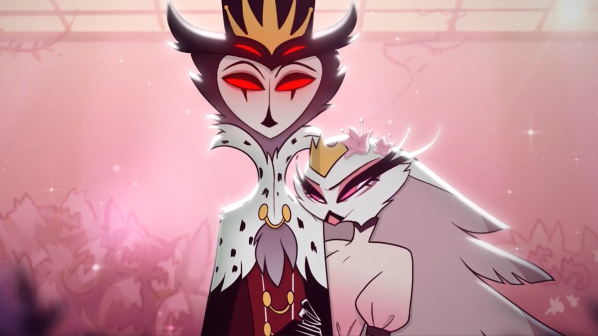 Showtoonz123's tweet photo. No joke tho this animation did more for Stolas’s character than the show ever could bc it depicts him in a negative light, and his obsession with Blitz is so unhealthy that even tho he puts the other down he still NEEDS him in his life or he can’t live. He’s gloriously pathetic. https://t.co/G0K2y9oS9U