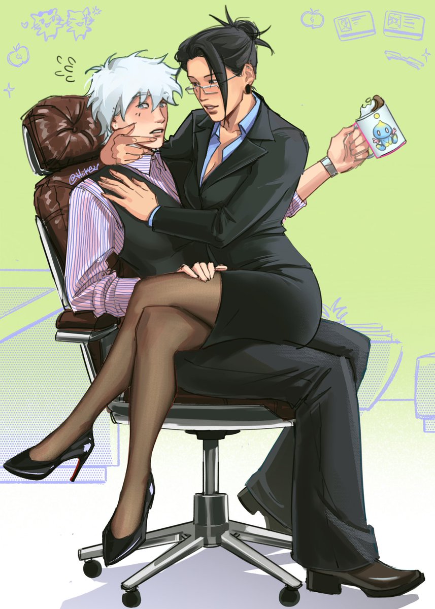 Office au but girls <3 #JujutsuKaisen #jjk