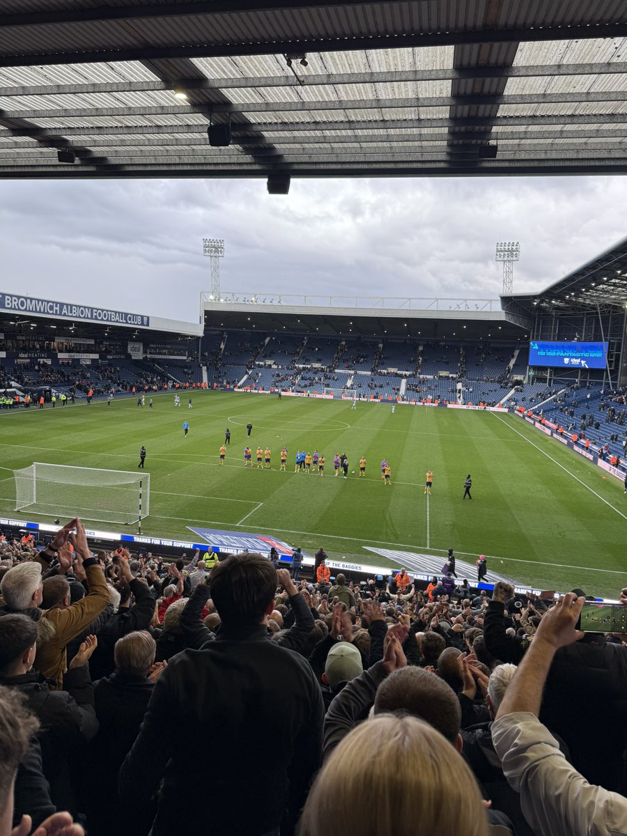 Best away end of the season, some scenes. Unbelievable result, you rams keep battling🐏 #dcfcfans