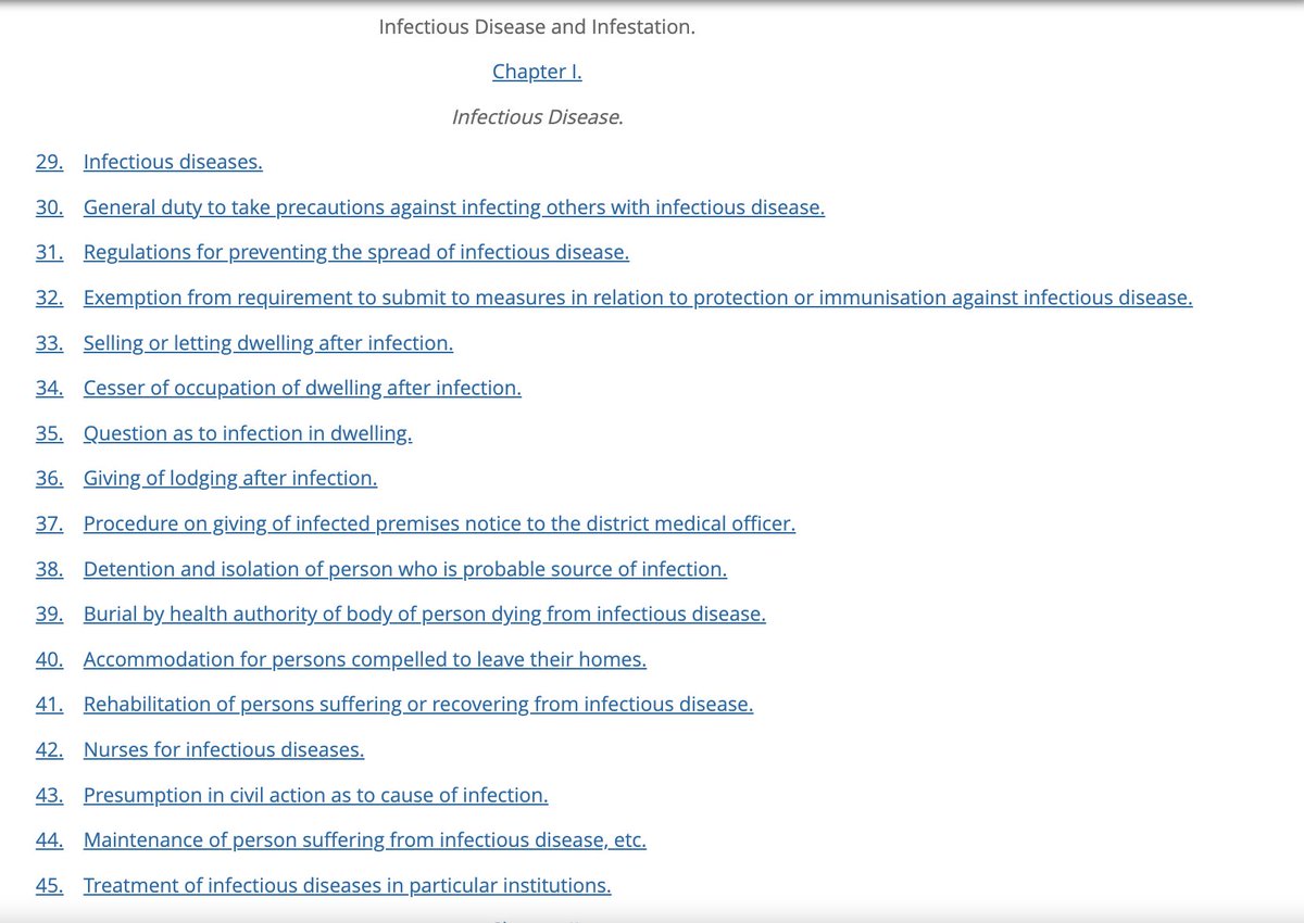 For all the Irish out there concerned about the pandemic treaty, focus on your own domestic legislation, which has supreme primacy and which actually locked you down.
Repeal Part IV Chapter 1 "Infectious Disease"
1947 Public Health Act 🧵
irishstatutebook.ie/eli/1947/act/28