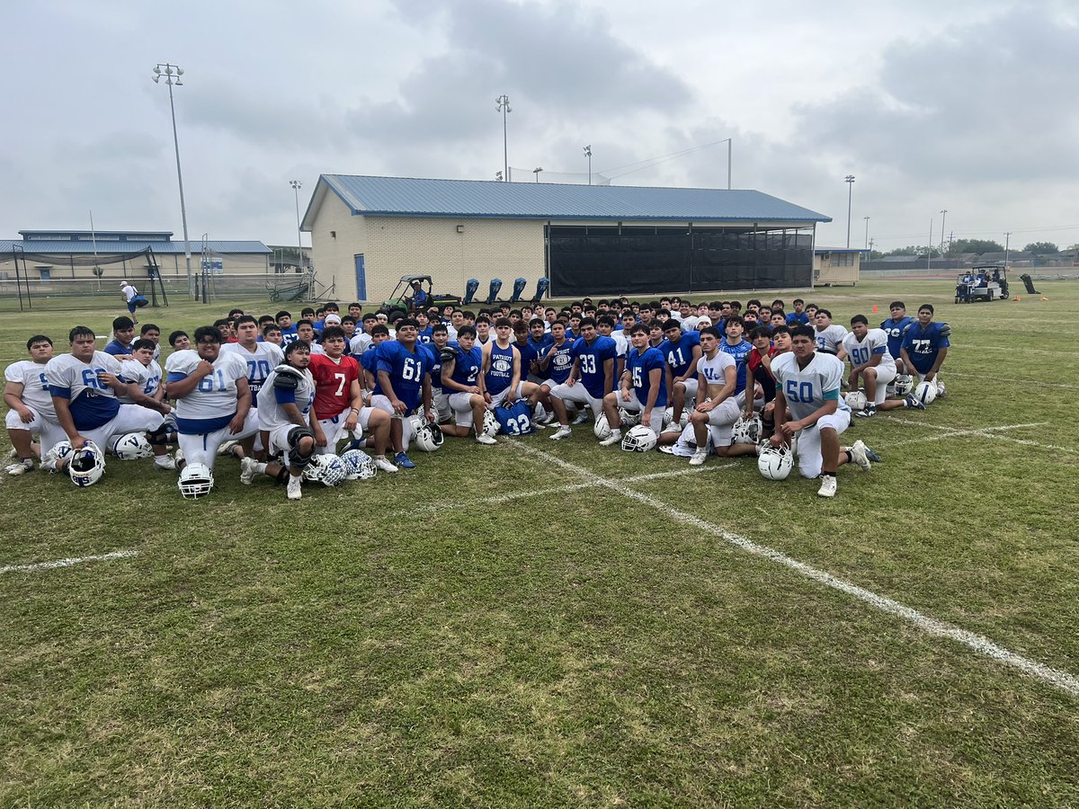 Spring Practice #3 is in the books!! 1st day in pads…physicality was the emphasis!!! As always, we will not be the biggest, the fastest, or the most athletic team…but we CAN be the most physical, most disciplined, hardest working team in the state if we choose to be!!