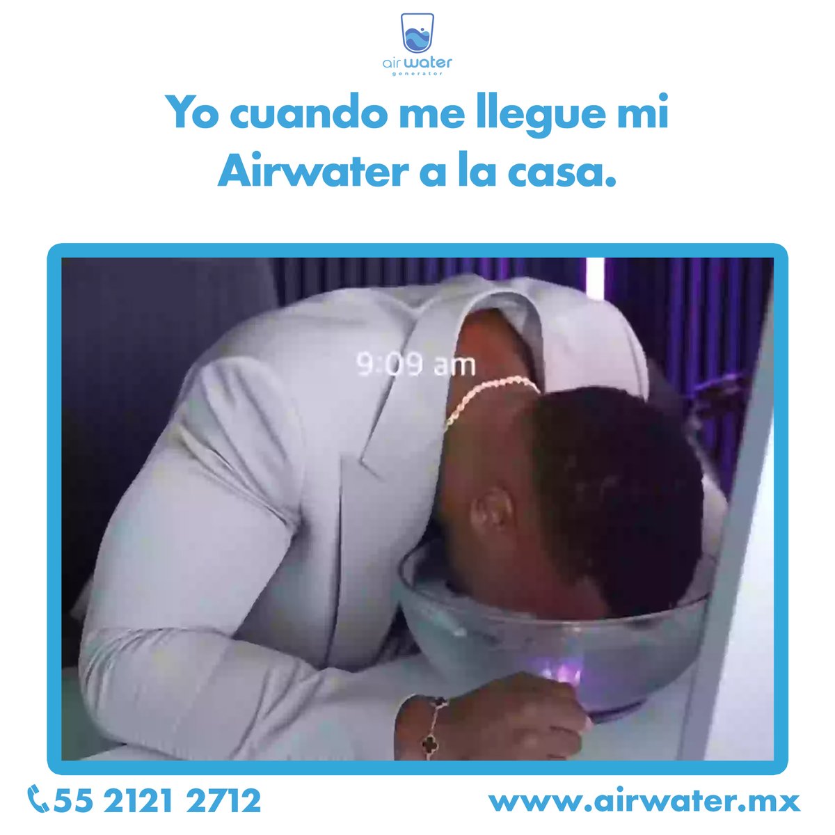 Nada mejor que una agua confiable y segura 🤩
Adquiere tu Airwater hoy y disfruta de sus beneficios 😎

¡Contáctanos!
🌐 airwater.mx
💧 Tel: (55) 2121 2712
📩 ventas@airwater.mx

#Airwater #aguasegura #AguaDelAire #filtrodeagua