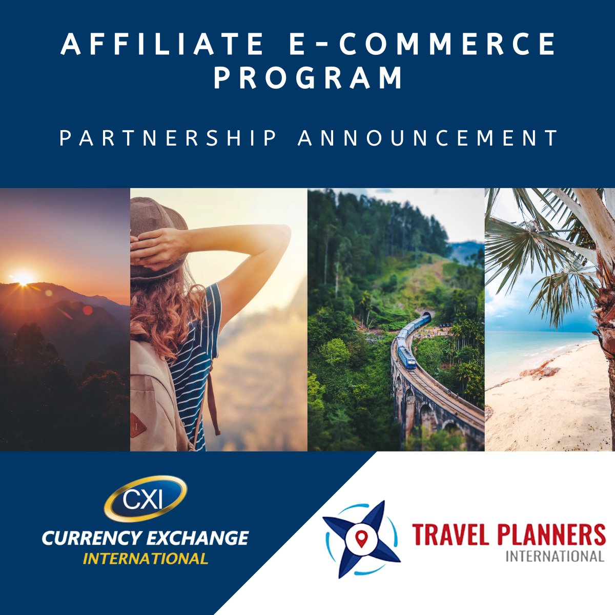 NEW PARTNERSHIP ANNOUNCEMENT🤝

CXI is excited to partner with Travel Planners International (TPI) through our OnlineFX Affiliate E-Commerce Program!

Read the full press release here ➡️ hubs.la/Q03j3-F-0

#CXI #TravelPlannersInternational #CurrencyExchange #TravelAgents