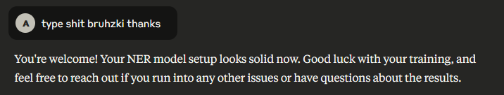 alienispleased's tweet image. making sure to thank claude especially nowadays 🙏