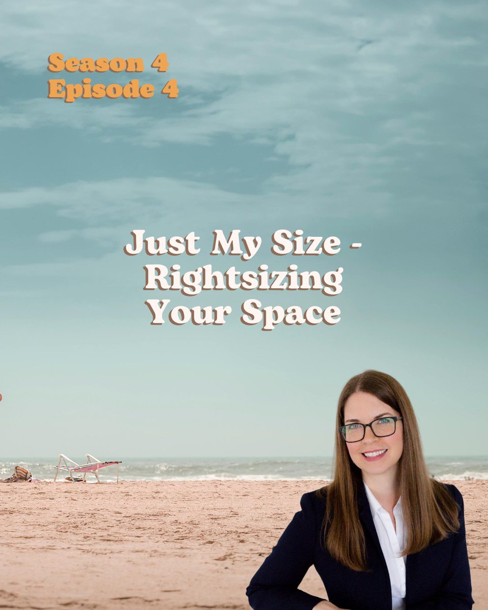RetirementYears's tweet image. Coming soon! 
Learn how to rightsize your living space by joining us for episode 4.