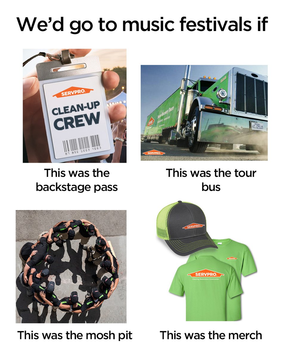 Music festival season is here, but forget about the VIP tent — we’re here for the cleanup crew!
