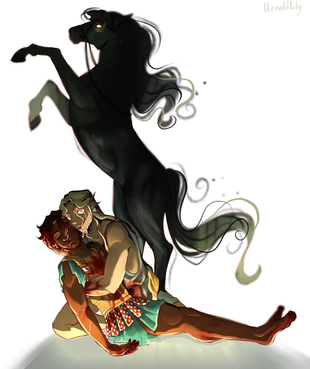 lleuadlily's tweet image. a raging stallion

#patrochilles #theiliad