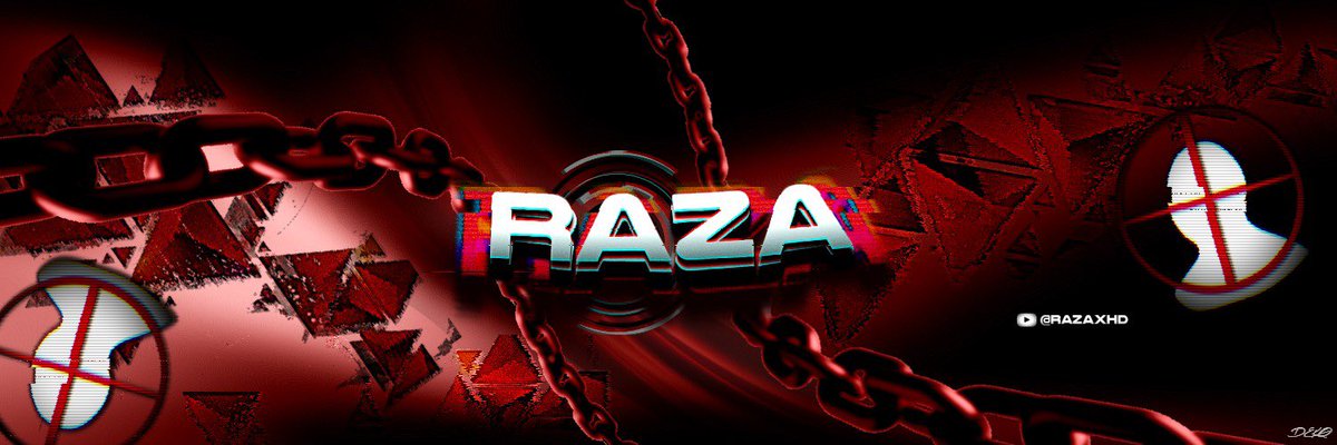 Revamp for <a href="/RazaxHD/">Raza</a> 🎨

Kid has begged me for a year to make him something, stop harassing me now thx 😂

If anyone needs any design work hit my DMs 📩