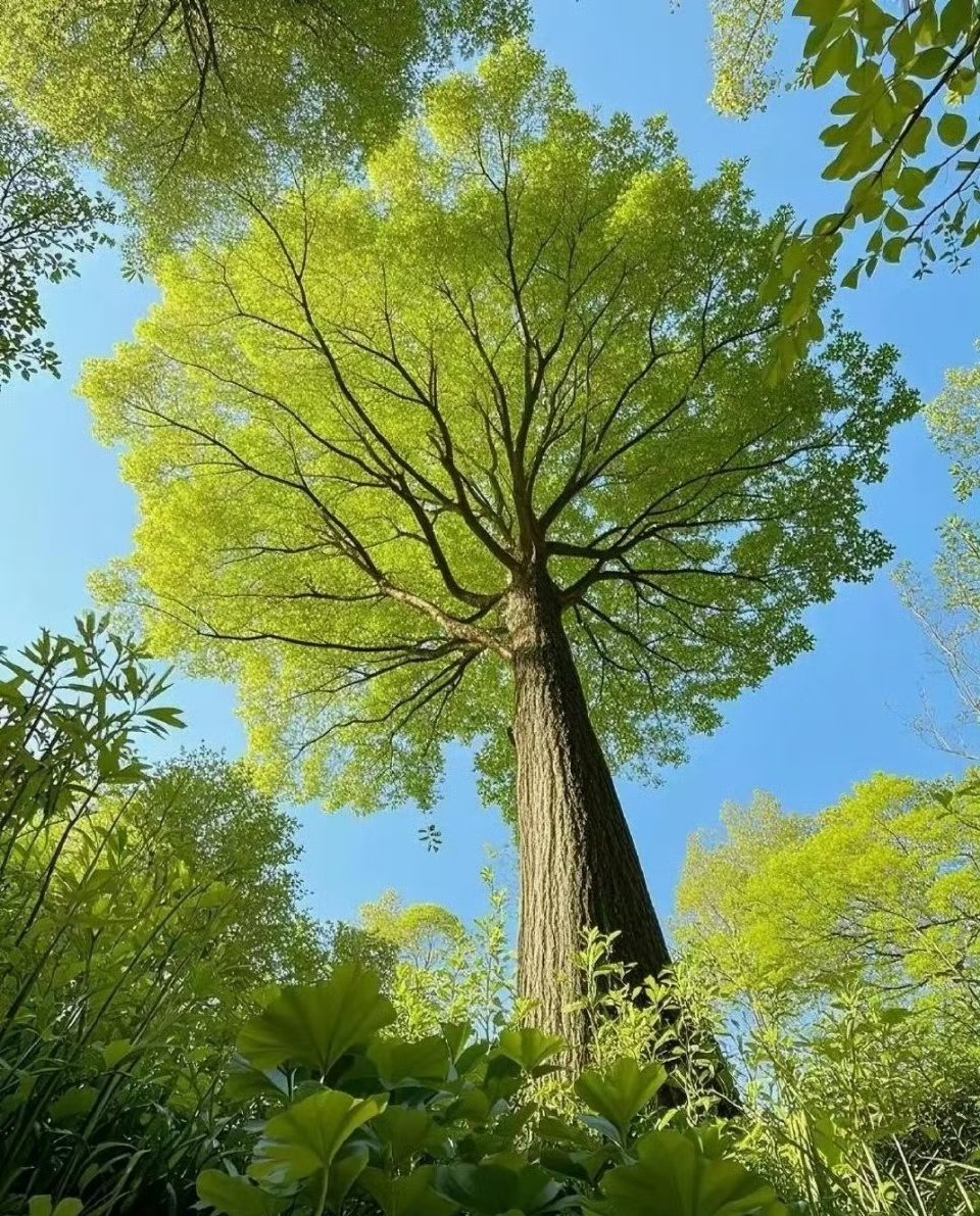 站在树下，突然明白了什么是生命力