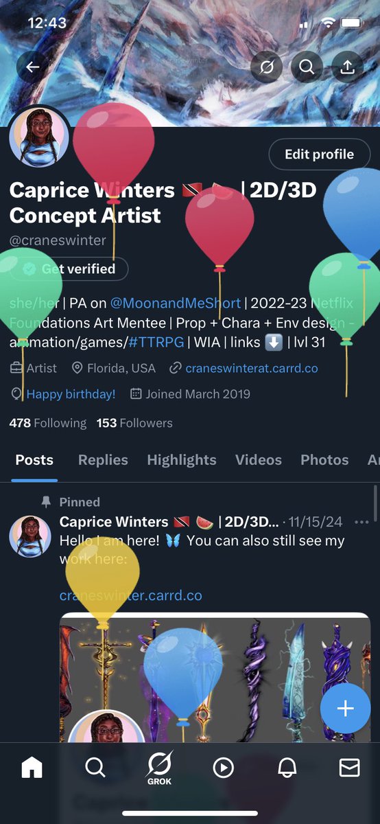 Tis my balloon day 🎉