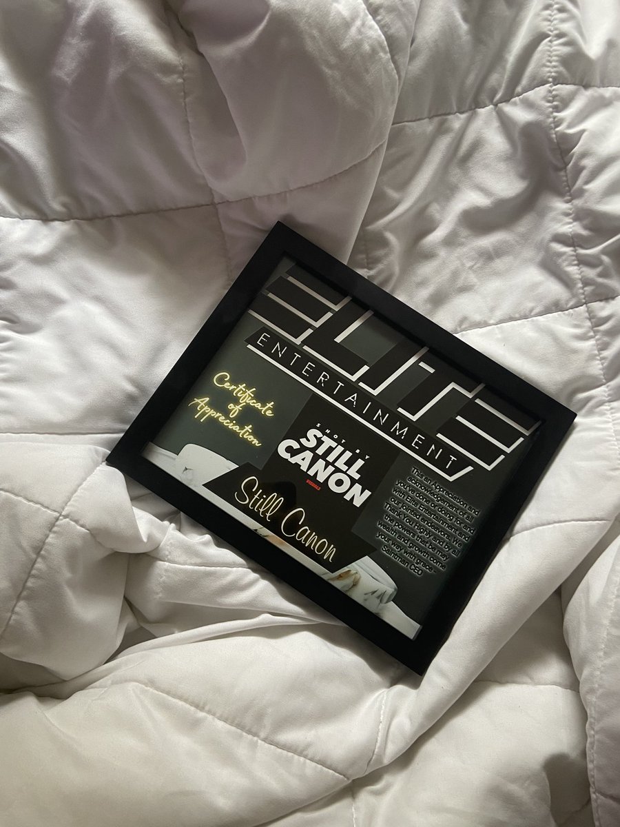 stillcanon's tweet image. Another plaque added to the list 🌎🎥🔥