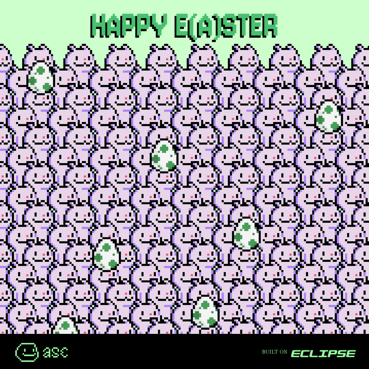 The Lunchbreak Committee presents:

HAPPY EASTER

Built on <a href="/EclipseFND/">Eclipse (🐮,🌑)</a>