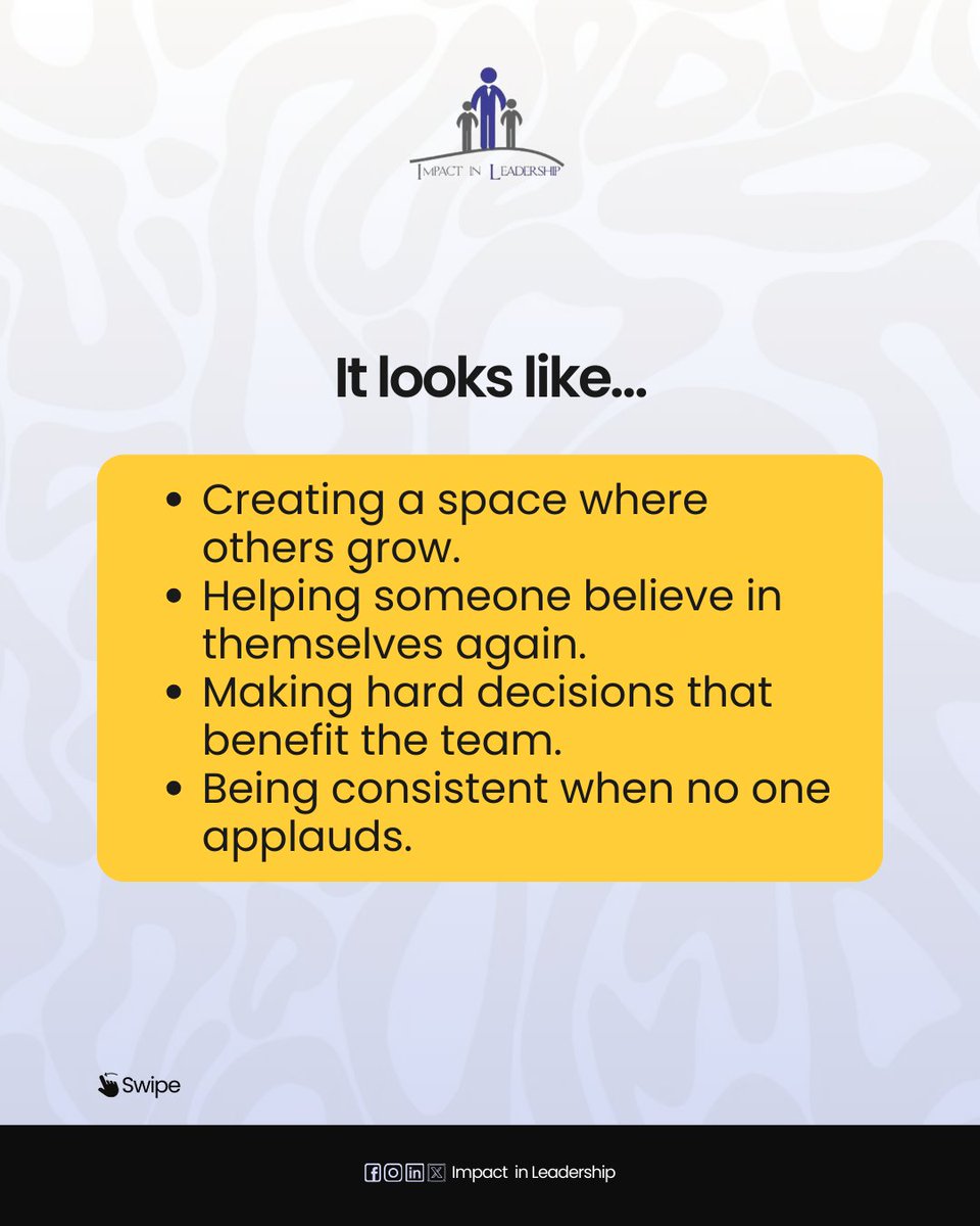 IILFoundation's tweet photo. Real leadership isn’t always loud.
It’s felt in the growth you inspire, the trust you build, and the lives you quietly impact.

What’s one unseen way you’re creating impact today? 👇

#ImpactinLeadership https://t.co/1W0ZYGLnhZ