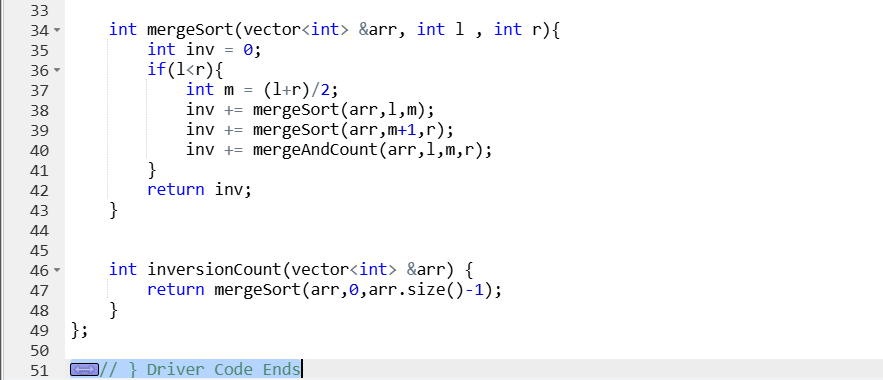 KrakenNakul's tweet photo. Day 23 of #gfg160 #geekstreak2025:
Measured the chaos in the array! 🔄📉 Counted how far it is from being sorted by calculating inversion pairs using a modified merge sort. Order in disorder—DSA style!
#DSA #Coding #ProblemSolving #InversionCount #SortingInsights #GeekStreak2025 https://t.co/ryb4OEiW45