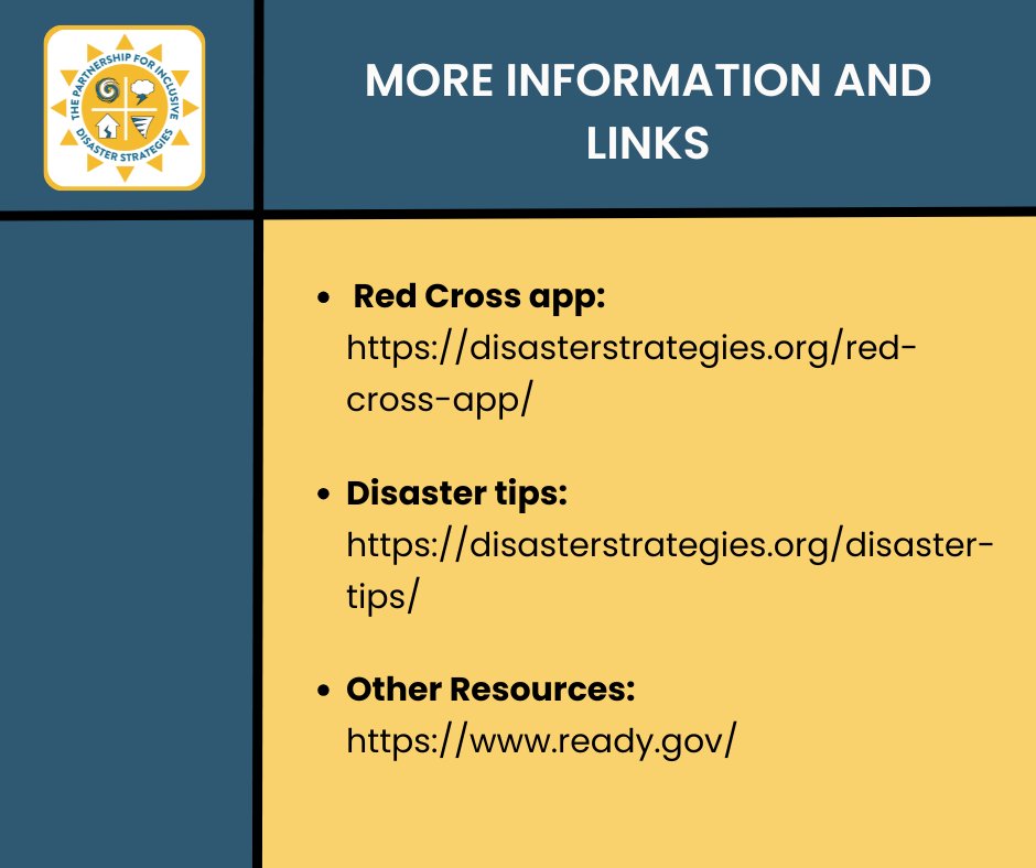 💡 Emergencies don’t wait. Be ready with a toolkit that works for you. Check out these disability-inclusive tips to help you stay safe before, during, and after a disaster.