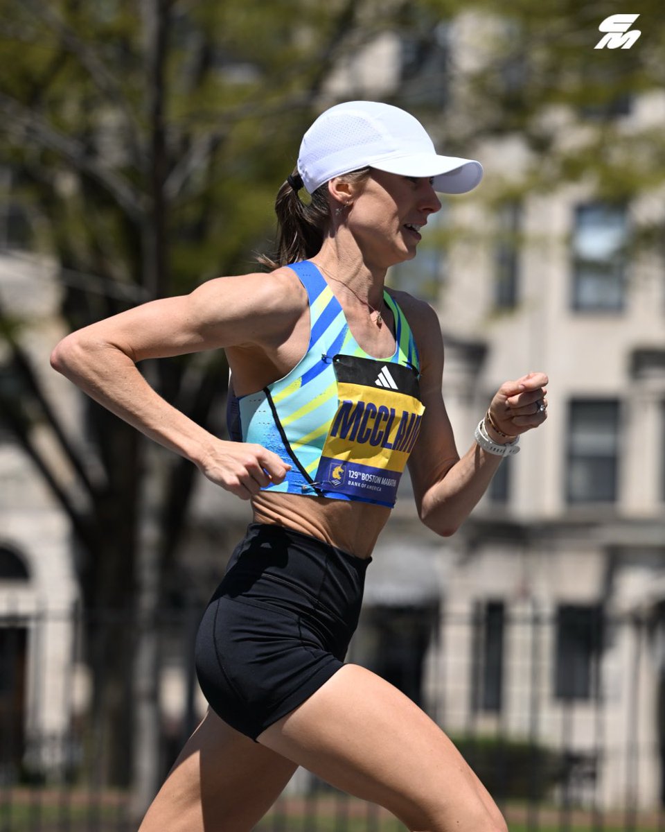 Let’s hear it for Jess McClain 🥹

After narrowly missing the Olympic team with fourth place finishes in both the marathon and 10K at the 2024 Trials, Jess McClain gets her biggest breakthrough yet — finishing as the top American in Boston with a personal best of 2:22:43!
