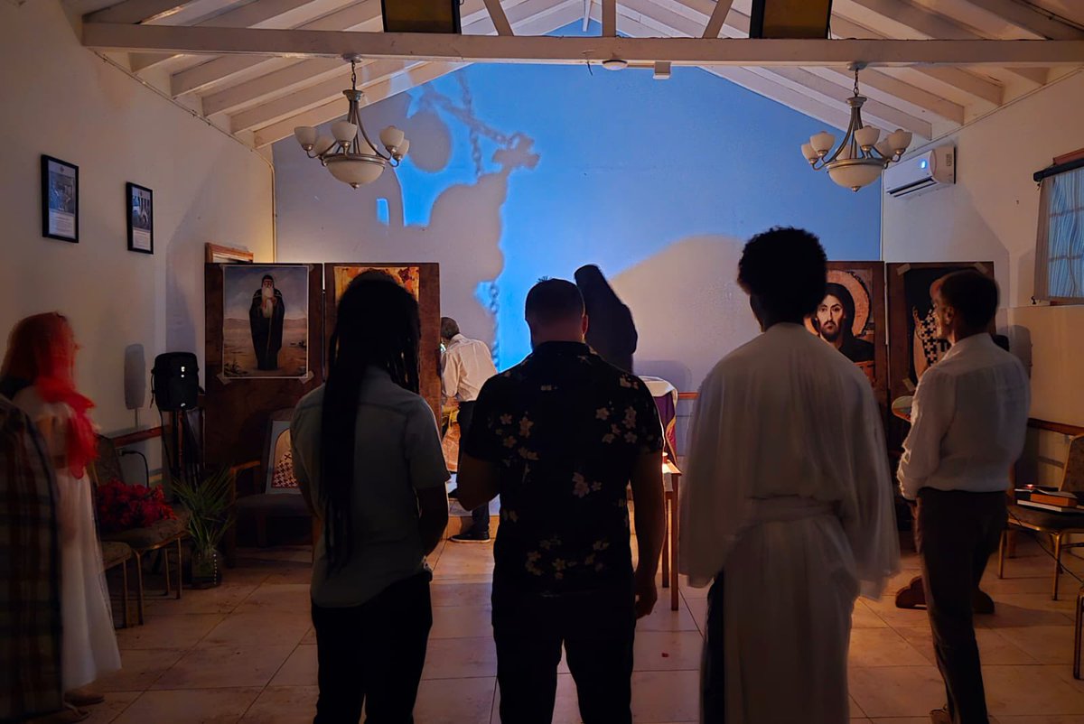RussiaJamaica's tweet image. ☦️ On April 20 in Spanish Town (St. Catherine Parish), members of the Orthodox community in Jamaica, including Russian compatriots and Embassy staff, took part in the Easter service conducted by priestmonk of the Russian Orthodox Church Outside Russia (Moscow Patriarchate) Fr.…