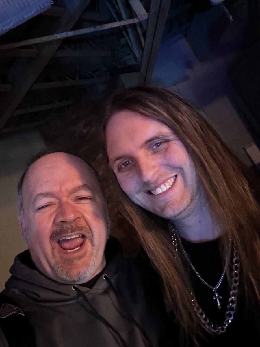 Hanging out with <a href="/benhans/">Ben Hans</a> from <a href="/trixterrocks/">TRIXTER</a>!