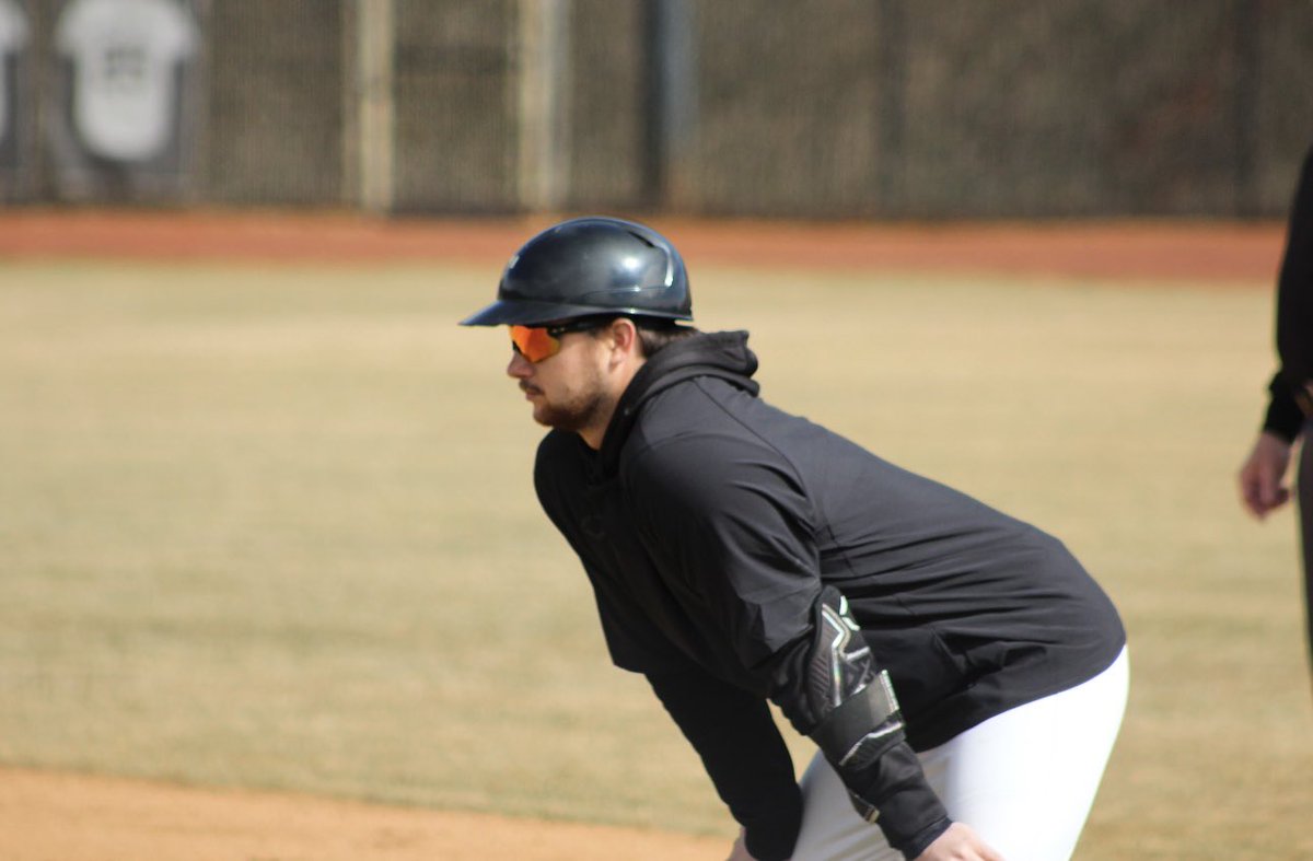HISTORY IN THE MAKING ⚾️

Coach Jacob Woolwine makes his college head coaching debut TODAY as he leads our JV squad into battle vs. Surry Community College!

First pitch at 3 PM at Surry — let’s ride, Panthers!!

Let’s get that W, Coach Woolwine!!
#PantherPride #FerrumBaseball