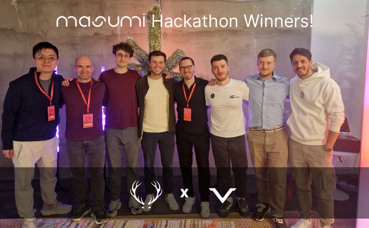 Thrilled to win <a href="/MasumiNetwork/">Masumi</a> Hackathon in San Francisco alongside @VesprWallet! 🚀

By combining our strengths, we built a solution that will propel the entire Cardano ecosystem forward. 

Who knows what this partnership could spark for Cardano next?