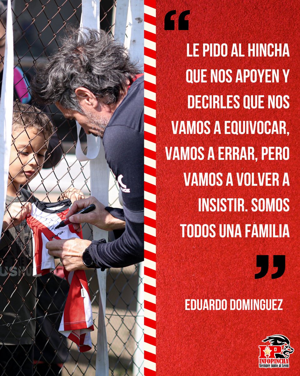 #EDLP 💬 Eduardo Dominguez habló en conferencia de prensa y confía en que se puede revertir este momento. 💪🏻

¿Opiniones? 🤔

#SiempreJuntoAlLeón 🇦🇹
