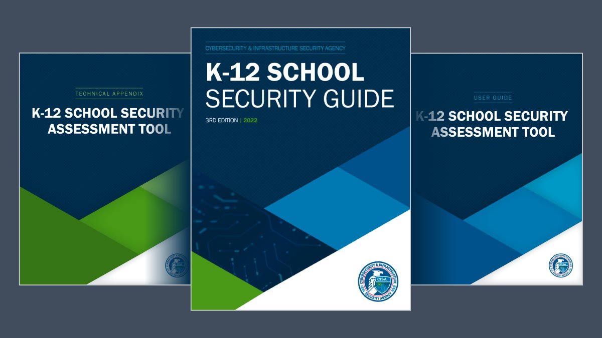 SchoolSafety.gov (@schoolsafetygov) on Twitter photo School violence is a complex issue that requires a multidisciplinary and comprehensive #SchoolSafety plan. Applying a systems-based approach to layered physical security is one way to create safer school environments: go.dhs.gov/ZvF #NYVPW <a href="/CISAgov/">Cybersecurity and Infrastructure Security Agency</a> School violence is a complex issue that requires a multidisciplinary and comprehensive #SchoolSafety plan. Applying a systems-based approach to layered physical security is one way to create safer school environments: go.dhs.gov/ZvF #NYVPW <a href="/CISAgov/">Cybersecurity and Infrastructure Security Agency</a>