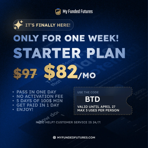 🔥🔥 Sponsoring 2 Traders for MFFU 2 x 50k Starter.

<a href="/MyFundedFutures/">MyFundedFutures</a> is doing 15% off the 50k starters using code BTD @ checkout. I wanna help 2 traders cop them. This is situation-based-raffle rather than a regular raffle; meaning, you really gotta need the help. Trust-based so