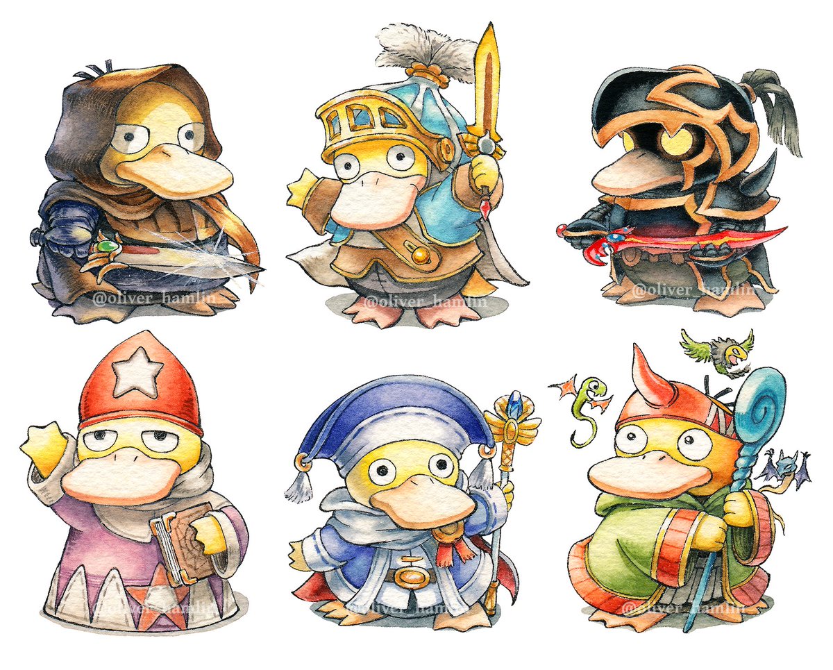 Another batch of Final Fantasy themed Psyducks, and this will probably be my last (For awhile at least). Which one's were your favorite?