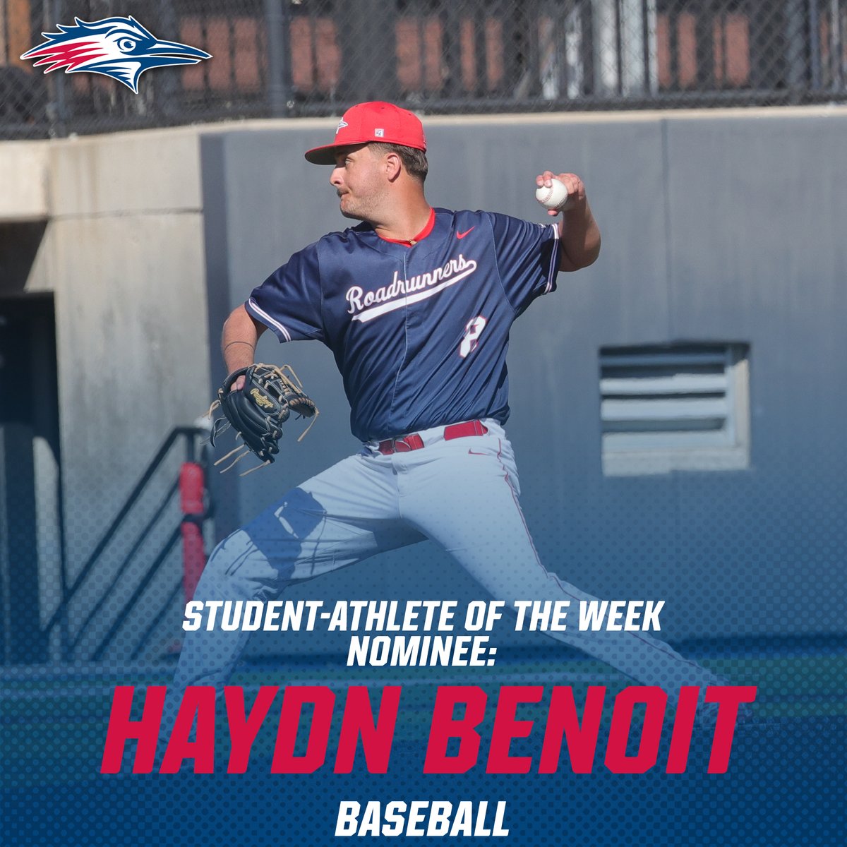 MSU Denver Athletics (@msudenversports) on Twitter photo The third Student-Athlete of the Week nominee is
<a href="/MSUDenverBSB/">MSU Denver Baseball</a>'s Haydn Benoit!
Haydn was lights out from the pitcher's mound this weekend, pitching for 4 innings without allowing a single hit or walk & striking out 7 π€π₯π
#GetRowdyπ΄π΅ The third Student-Athlete of the Week nominee is
<a href="/MSUDenverBSB/">MSU Denver Baseball</a>'s Haydn Benoit!
Haydn was lights out from the pitcher's mound this weekend, pitching for 4 innings without allowing a single hit or walk & striking out 7 π€π₯π
#GetRowdyπ΄π΅