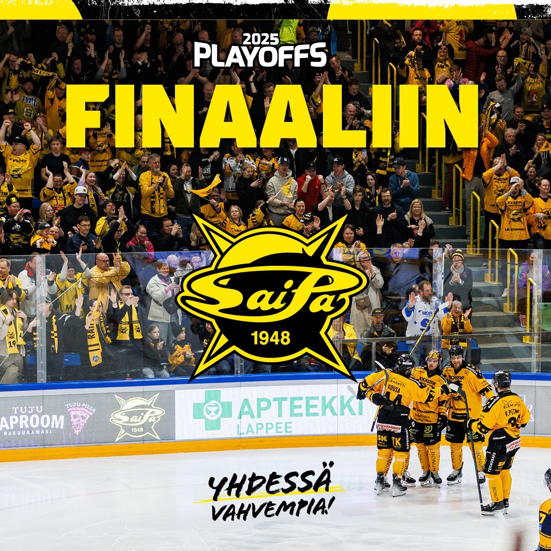Kuva, jonka olet aina halunnut nähdä.

#SaiPa #Liiga