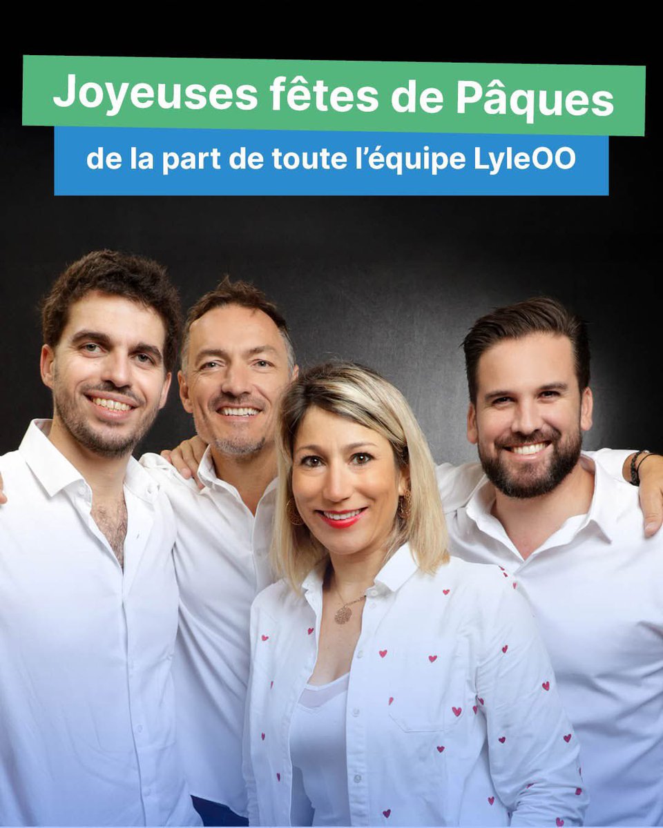 Des lunettes, des algorithmes… et parfois, juste une pause bien méritée. 🐣

En ce week-end de #Pâques, toute l’équipe #LyleOO vous souhaite de très belles fêtes, pleines de douceur et de moments partagés.

Profitez de vos proches, d’un peu de repos, et de quelques chocolats 🍫!