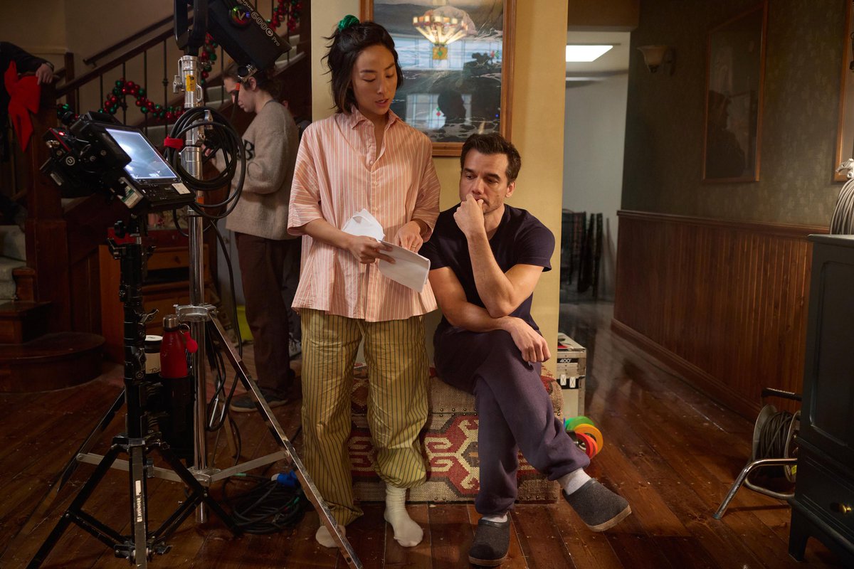 Greta Lee and Wagner Moura on the set of Louis Leterrier’s ‘11817.’

A family sealed into their home with no way of getting out must work together to survive.