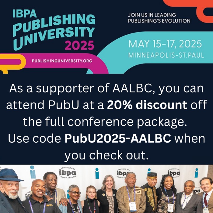 Get 20% off Full Conference Package at IBPA Publishing University! - mailchi.mp/aalbc/pubu_202…