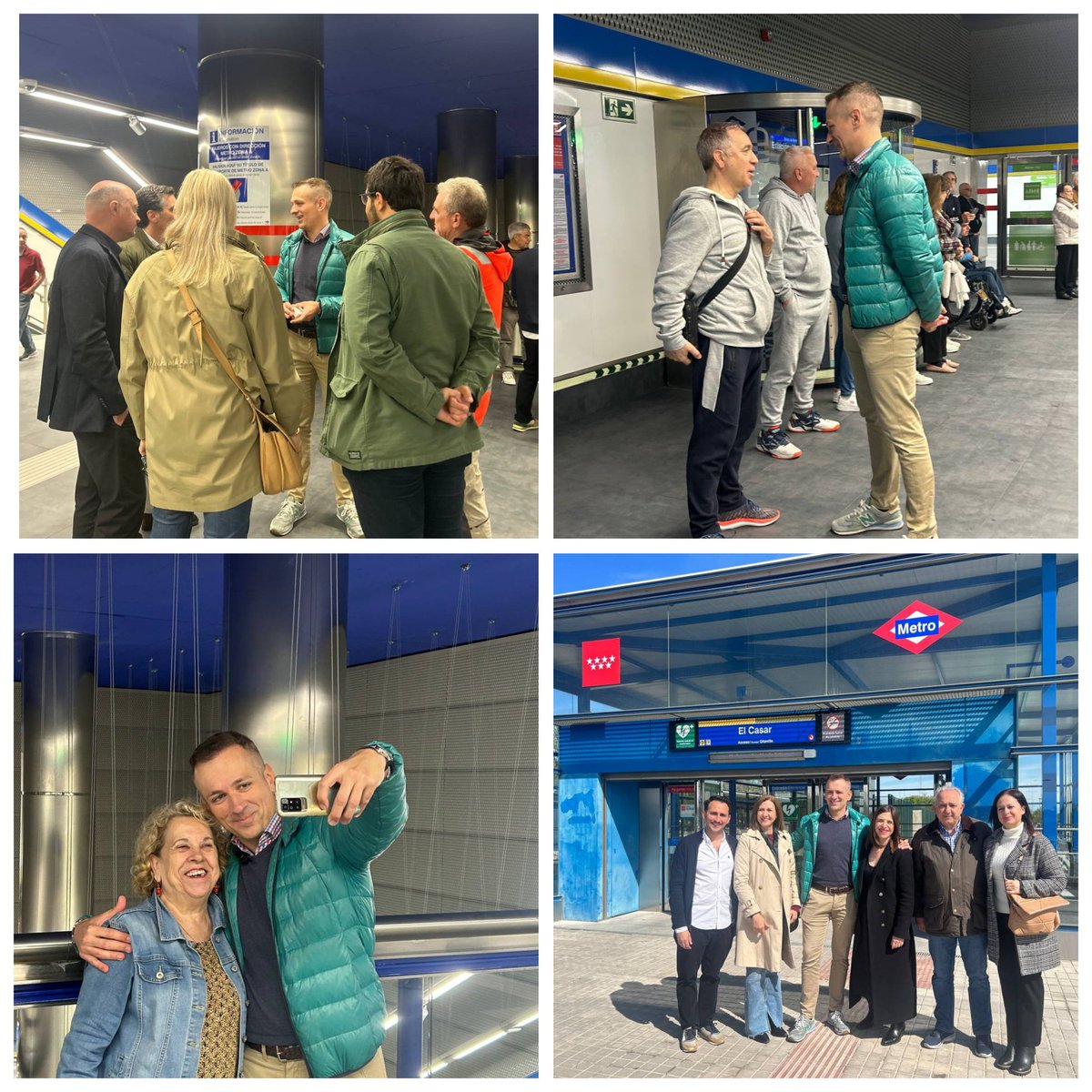 PP Getafe (@ppgetafe) on Twitter photo La prolongación de la L3 de <a href="/metro_madrid/">Metro de Madrid</a> a El Casar por parte de la <a href="/ComunidadMadrid/">Comunidad de Madrid</a> es una realidad.
Hoy nuestro portavoz <a href="/AJMesaGarrido/">Antonio José Mesa</a> ha compartido el estreno junto a vecinos.
Gracias al Gobierno de <a href="/IdiazAyuso/">Isabel Díaz Ayuso</a> por su apuesta por Getafe.
✅️ Compromiso cumplido. La prolongación de la L3 de <a href="/metro_madrid/">Metro de Madrid</a> a El Casar por parte de la <a href="/ComunidadMadrid/">Comunidad de Madrid</a> es una realidad.
Hoy nuestro portavoz <a href="/AJMesaGarrido/">Antonio José Mesa</a> ha compartido el estreno junto a vecinos.
Gracias al Gobierno de <a href="/IdiazAyuso/">Isabel Díaz Ayuso</a> por su apuesta por Getafe.
✅️ Compromiso cumplido.