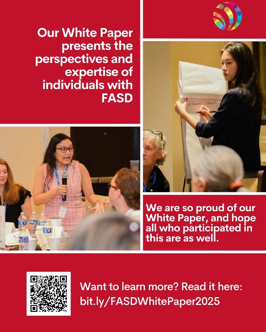 FASDUnited's tweet photo. 📖 Read the white paper (https://t.co/BACtkpu37m), register for Impact Week (including the Symposium!), and join the movement at https://t.co/O4I5qVCsrM

#FASDAction #FASDUnited #FASDAdvocacy #PolicyChange #Neurodiversity #MentalHealthAwareness #FASDInformed https://t.co/cp2o3Pr3aH