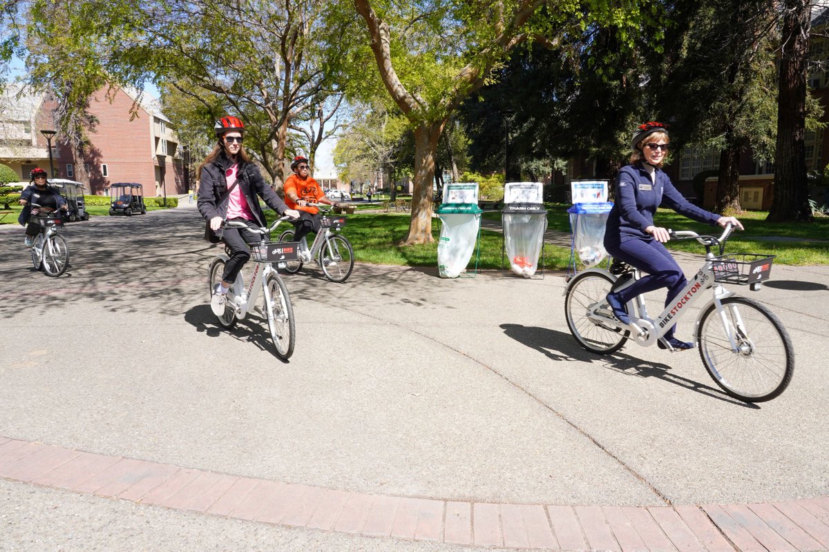 SJCOG's tweet photo. Great news! @SJCOG’s Stockton Mobility Collective #carshare, #bikeshare, other programs to continue after winning a prize as grant sunsets. Read more about SMC’s success: https://t.co/ch7XZTPRe9.
@The_CALCOG
@AirResources
@CAClimateInvest
#capandtrade
#innovation https://t.co/1UwZbUnE2N