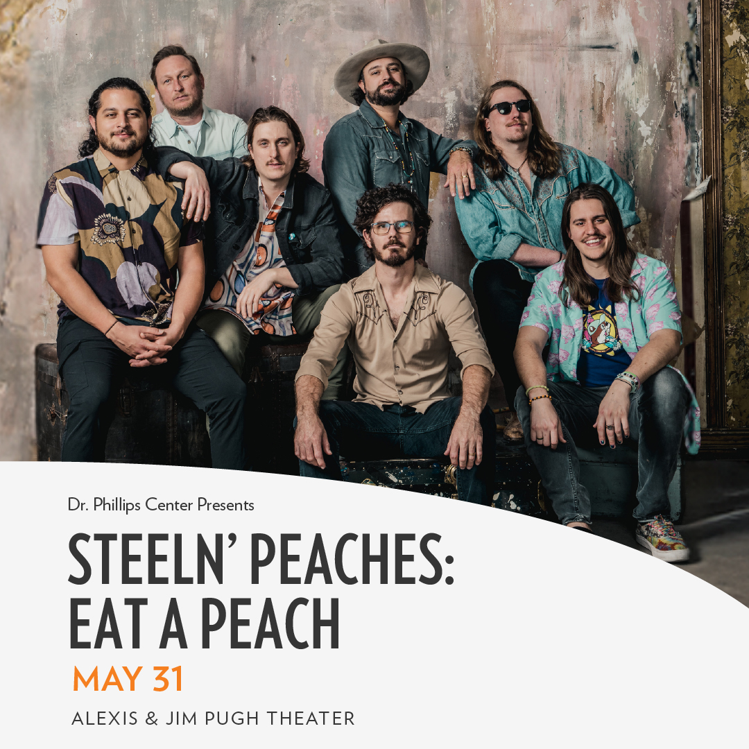 Additional show added!

Everyone’s favorite Allman Brothers Band revue returns! Catch the show-stopping Steeln’ Peaches in Alexis &amp; Jim Pugh Theater on May 31. 

Tickets available now: bit.ly/4jkswJl