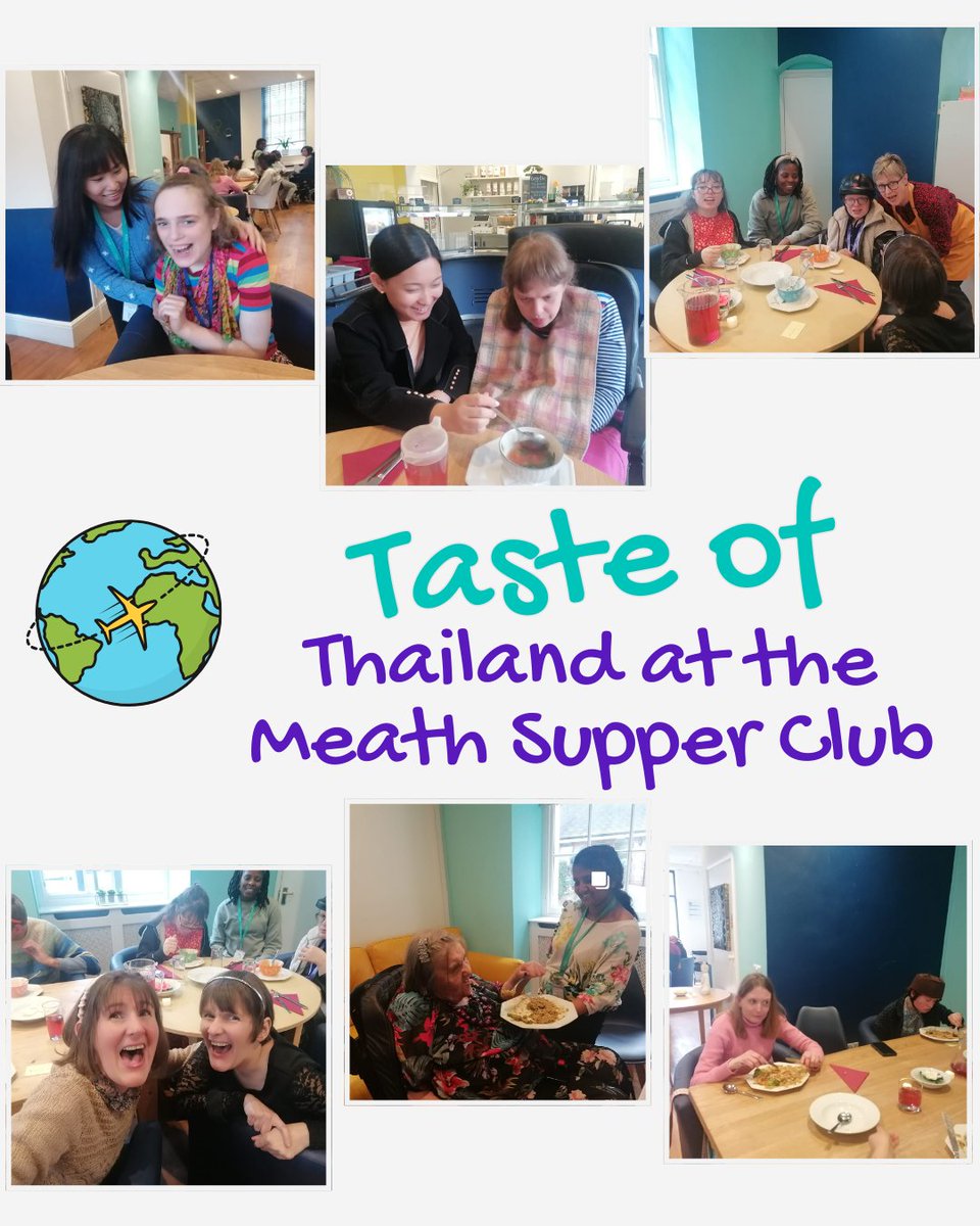 The Hive’s Around The World Supper Club took us to Thailand 🇹🇭 where we enjoyed delicious Thai food 🍜, learned about Songkran 💦 and joined a fun quiz!

Huge thanks to our brilliant team &amp; volunteers for making it such a success! 🙌
#SupportMeath #Inclusion #Thailand #Songkran