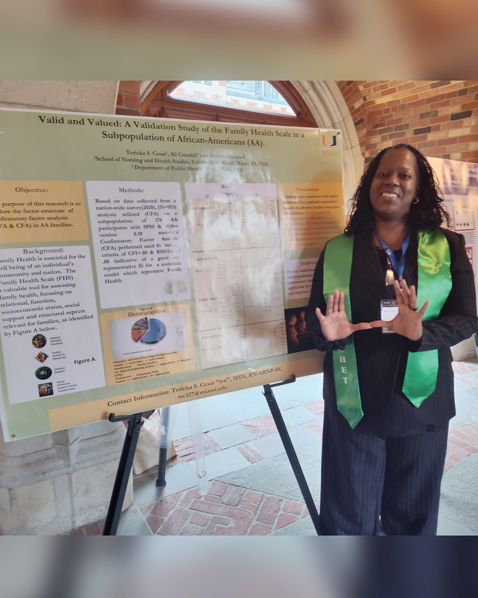 UMiamiNursing's tweet image. Two of our Ph.D. in Nursing Science candidates recently traveled to Yale for induction into the Bouchet Graduate Honor Society. Congratulations, Alexa Parra and Teri Cesar! 🧡💚👉 news.miami.edu/sonhs/stories/…
#nursingscience #Sigma #Umiaminursing #canenurse #bouchet