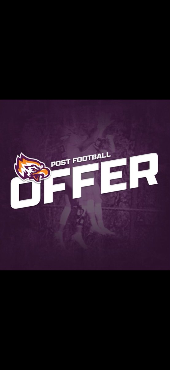 Daysan Ranew (@daysanranew) on Twitter photo #AGTG After a great conversation with <a href="/CoachMiller62/">Coach Pat Miller</a> I am blessed to receive an offer from <a href="/post_fb/">Post University Football 🦅</a> #AGTG After a great conversation with <a href="/CoachMiller62/">Coach Pat Miller</a> I am blessed to receive an offer from <a href="/post_fb/">Post University Football 🦅</a>