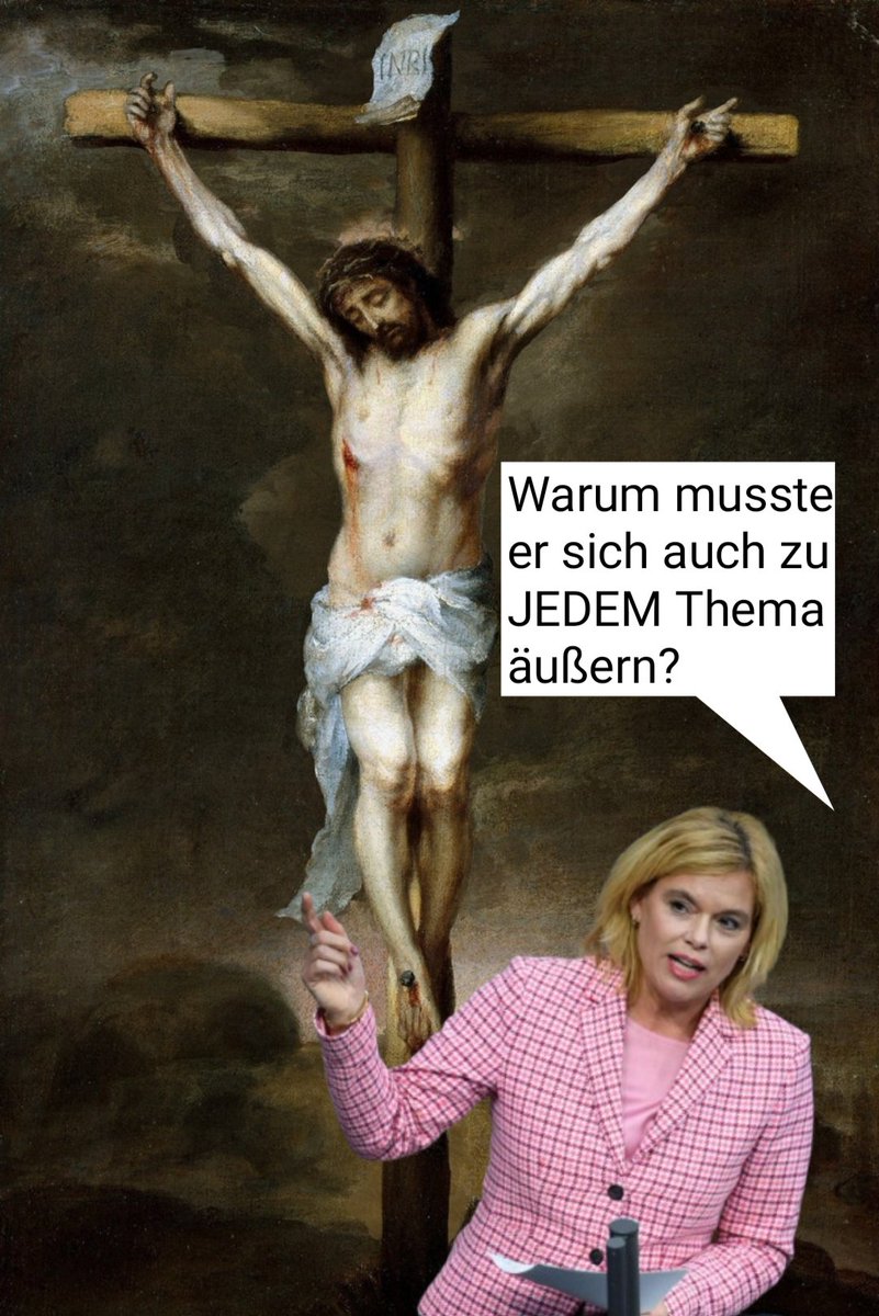 Was für eine schöne Osterbotschaft von Frau #Klöckner.
/PM