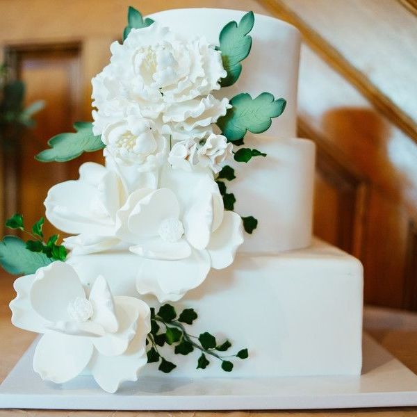 Get something gorgeous for your summer wedding! 
Photographer: <a href="/fromthehipphoto/">From the Hip Photo</a>
To sweeten your celebration with a custom cake of your own, you can click here: themakery.com