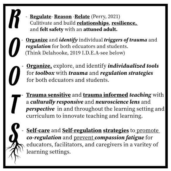 I’ve always loved nature analogies, and the idea of having deep, strong roots resonates with me on many levels. I created this particular analogy to help #teachers reflect on how we, as #educators, can support resilience!🌱 #neuroscience #education #trauma #coregulation #PLN