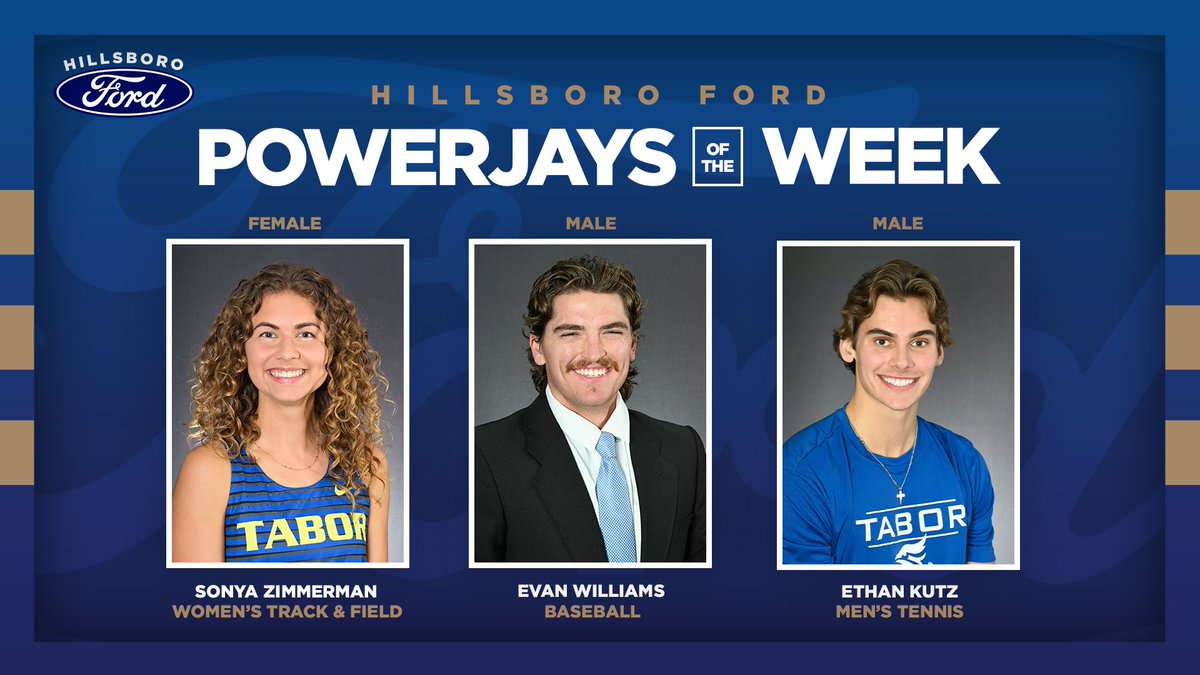 Tabor College Athletics (@gotaborbluejays) on Twitter photo ๐๐๐ก๐ก๐จ๐๐ค๐ง๐ค ๐๐ค๐ง๐ ๐๐ค๐ฌ๐๐ง๐
๐๐ฎ๐จ ๐ค๐ ๐ฉ๐๐ ๐๐๐๐ ๐ฅ
๐๐ค๐ฃ๐ฎ๐ ๐๐๐ข๐ข๐๐ง๐ข๐๐ฃ, ๐๐ซ๐๐ฃ ๐๐๐ก๐ก๐๐๐ข๐จ, & ๐๐ฉ๐๐๐ฃ ๐๐ช๐ฉ๐ฏ
Great job to these athletes that have put in the work and effort to represent Tabor in a way that makes us #ProudToBeABluejay! ๐๐๐ก๐ก๐จ๐๐ค๐ง๐ค ๐๐ค๐ง๐ ๐๐ค๐ฌ๐๐ง๐
๐๐ฎ๐จ ๐ค๐ ๐ฉ๐๐ ๐๐๐๐ ๐ฅ
๐๐ค๐ฃ๐ฎ๐ ๐๐๐ข๐ข๐๐ง๐ข๐๐ฃ, ๐๐ซ๐๐ฃ ๐๐๐ก๐ก๐๐๐ข๐จ, & ๐๐ฉ๐๐๐ฃ ๐๐ช๐ฉ๐ฏ
Great job to these athletes that have put in the work and effort to represent Tabor in a way that makes us #ProudToBeABluejay!