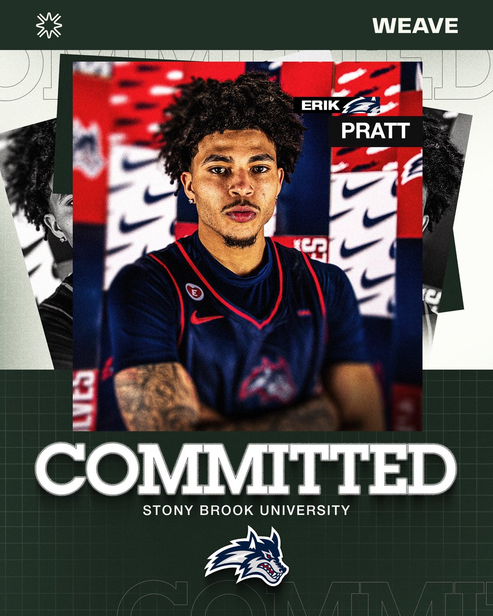 WEAVE (@weave) on Twitter photo Together with Erik Pratt (<a href="/erikpratt_1/">Erik Pratt</a>), we are excited to announce his commitment to Stony Brook. #WEAVE 🧶 Together with Erik Pratt (<a href="/erikpratt_1/">Erik Pratt</a>), we are excited to announce his commitment to Stony Brook. #WEAVE 🧶