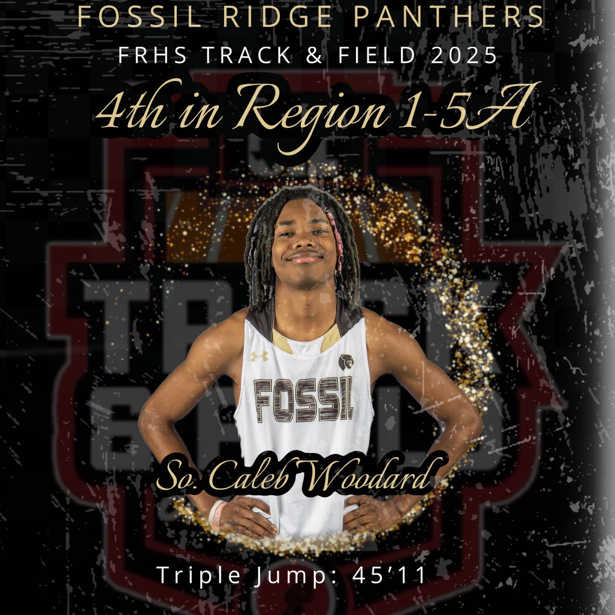 Fossil Ridge High School Boys Track & Field (@frhstrackfield) on Twitter photo Sophomore Caleb Woodard
KELLER FOSSIL RIDGE
2025 4th Place REGION 1-5A
Triple Jump: PR 46’ 4.5
<a href="/calebwoodardd/">caleb”(woody)”woodard</a>
#LETSGOPANTHERS Sophomore Caleb Woodard
KELLER FOSSIL RIDGE
2025 4th Place REGION 1-5A
Triple Jump: PR 46’ 4.5
<a href="/calebwoodardd/">caleb”(woody)”woodard</a>
#LETSGOPANTHERS