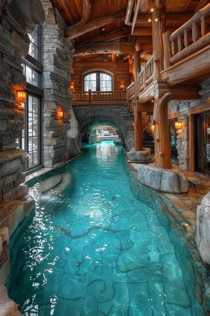 Indoor pool.