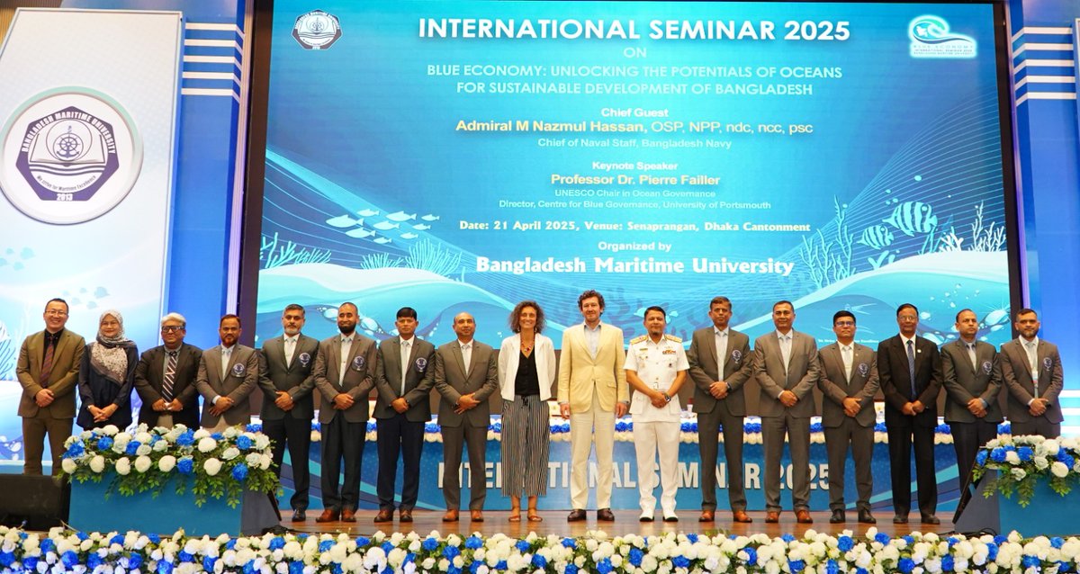 It was indeed a productive and highly informative initiative. I am grateful to be part of this significant dialogue on harnessing ocean resources for the sustainable development of Bangladesh.