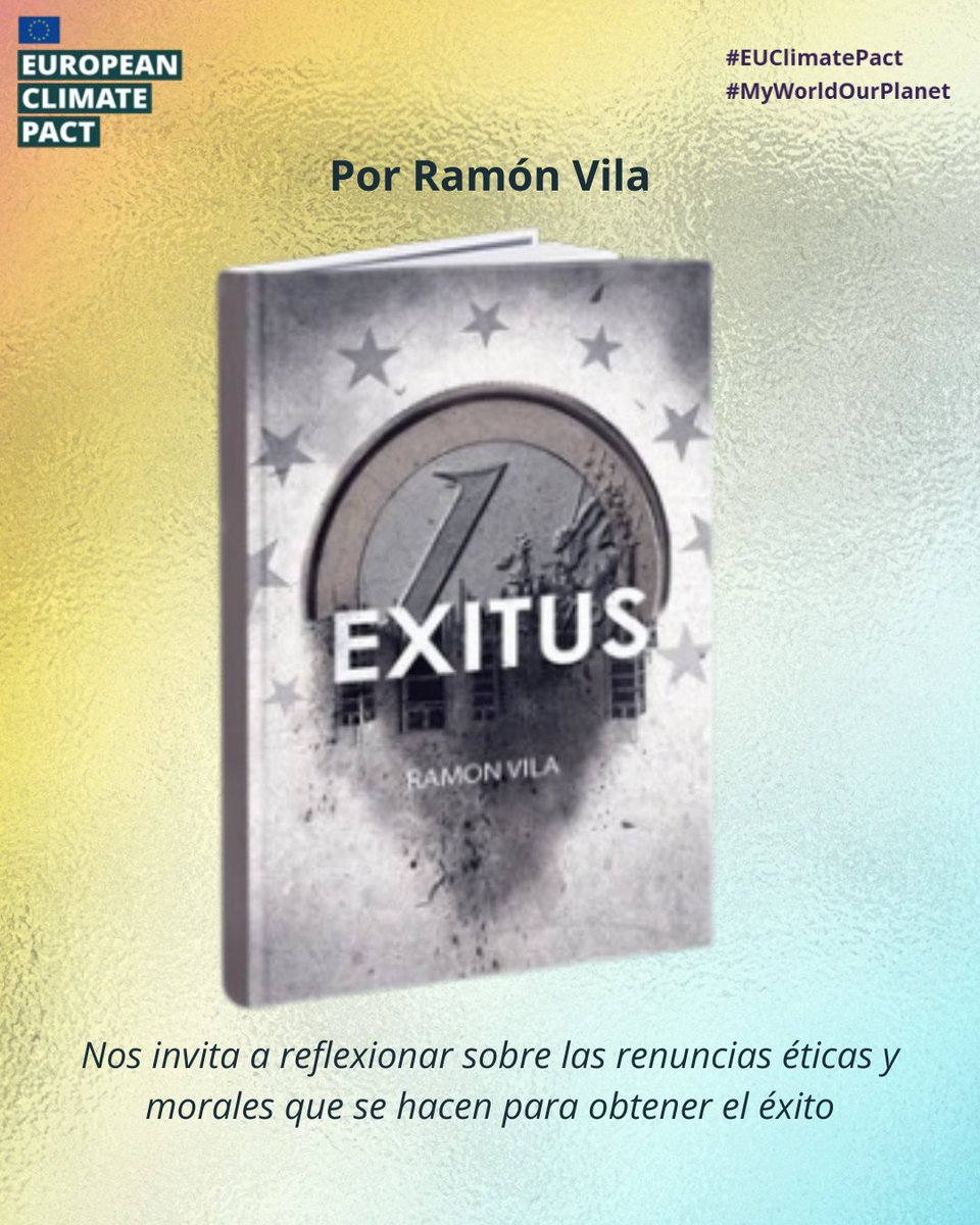 🌍 Este #DíaDelLibro celebramos las historias que despiertan conciencia

📚🌱 Nosotros embajadores #EUClimatePact <a href="/EUClimateAction/">EU Climate Action</a> os invitamos a leer sobre educación ambiental, ética y sostenibilidad

👩🏻‍🏫👨🏽‍🏫Leer para cambiar el mundo
#LibrosPorElClima #MyWorldOurPlanet